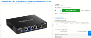 Trendnet TEG-S762 netwerk-switch 10G Ethernet voor €121,85 bij MaxIct