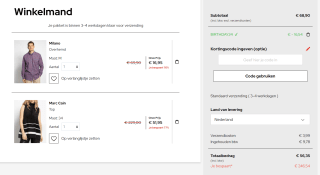 24% extra korting op de sale tot 80% bij Dress-for-less