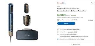 Cepillo de Aire Conair Infinity Pro Secadora/Alaciadora $2,761 | Sam's Club