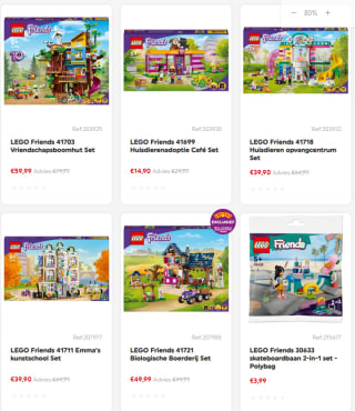 Tot 50% korting op LEGO Friends
