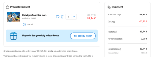 25% korting op geselecteerde Playmobil sets