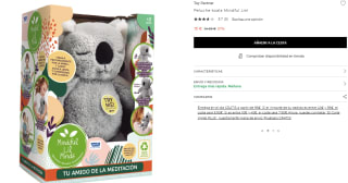Peluche koala Mindful Linl por 15€
