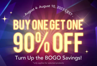 90% korting op de 2de goedkopere artikel bij Goove