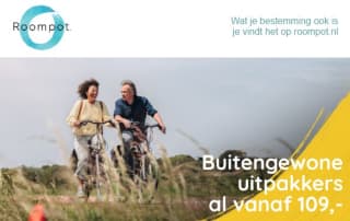 Vanaf €109 een weekend, midweek of weekje weg bij Roompot
