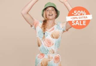 20% extra korting bovenop 50% kleding sale bij SNURK
