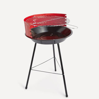 Parrilla De Carbón Portátil 33 x 53 Cm con 4 alturas, Mikasa Store por 9,76€