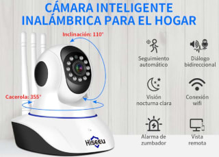 Cámara de vigilancia Hiseeu a 15,88€