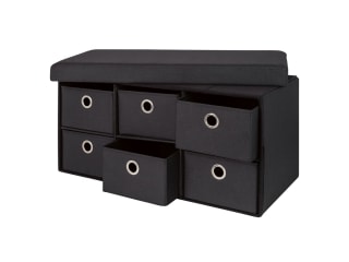 Banco de almacenaje con 6 cajones que ofrecen un gran espacio de almacenamiento. por 19.99€