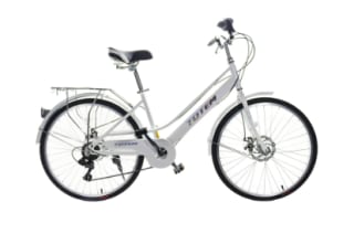 Bicicleta City Aro 24 Modelo Alice Color Blanco por $159.990