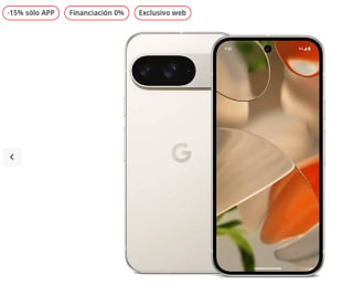 Móvil Pixel 9 128GB porcelana por tan solo 566,52€