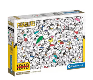 Clementoni - Puzzel - 1000 Stukjes - Impossible Peanuts voor €4,99 bij Kruidvat