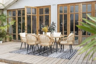 Feel Furniture – Ibiza – Dinnerset – voor 6 personen voor €499 bij Dagknaller