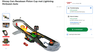 Disney en Pixar Cars - Piston Cup - Racebaan - Speelset voor €29,99 bij Smythstoys