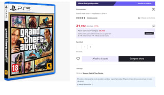 Juego PS5 Grand Theft Auto V por 13.17€