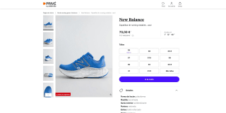New Balance Zapatillas de running estables por 70€