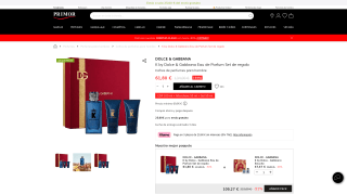 K by Dolce & Gabbana Eau de Parfum Set de regalo por 61,80€