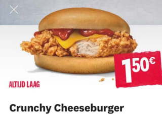 Diverse nieuwe deals in de KFC app