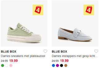 20% korting op heel veel dameskleding en -schoenen bij Scapino
