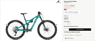 Bicicleta MTB Focus Jam 8.9 Carbon por 1.999€