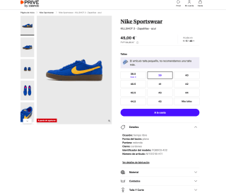 Zapatillas Nike Killshot 2 Hombre por solo 45€