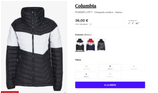 Columbia Chaqueta outdoor desde 34€ para hombre y mujer
