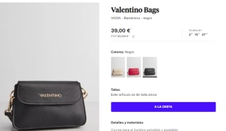 Bolsos y bandoleras Valentino desde solo 29€