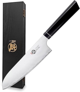 MITSUMOTO SAKARI 17 cm Professioneel Santoku Mes voor €78,77 bij Amazon