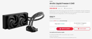 Refroidisseur pour CPU Liquid Freezer III 240 à 99,95€