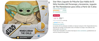 Star Wars The Mandalorian - Juguete de Peluche por 15.5€