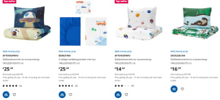 15% IKEA Family korting op bedtextiel voor kinderen