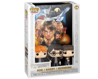 Figura Funko Harry Potter y la piedra filosofal Harry Hermione y Ron 10cm por 45,07€