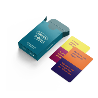 Gratis kaartspel Kiezen & Delen gesprekskaarten over leven, dood en ziekte)