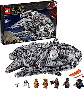 Receive a LEGO Star Wars millennium falcon from Amazon for £95.88
