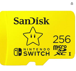 Tarjeta SanDisk 256GB microSDXC para Nintendo Switch por 21,15€