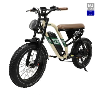 Bicicleta eléctrica ONESPORT W66 motor 500W neumáticos 20" velocidad 25 km/h autonomía 100 km frenos disco hidráulicos por solo 699€
