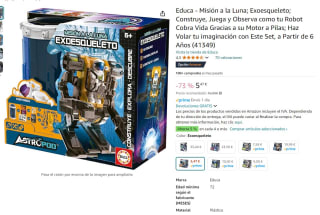 Marca Educa - Misión a la Luna; Exoesqueleto por 4,92€