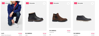 Tot 70% korting +10% extra korting in de sale bij Sarenza