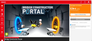 Juego para Nintendo Bridge Constructor Portal por 0,99€