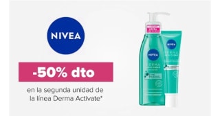 -30% de Descuento en la Segunda Unidad de Nivea.