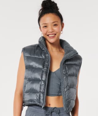 Hollister Chaleco reversible con forro de felpa Gilly Hicks por 5,99€