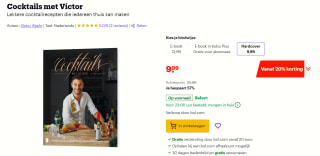 Cocktails met Victor Hardcover boek voor €9,99 bij Bol.com