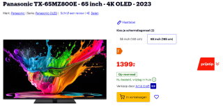 Panasonic TX-65MZ800E televisie voor €1399