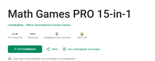 Math Games Pro voor Android Gratis