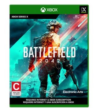 Battlefield 2042 para Xbox Series X por $119 en El Palacio de Hierro