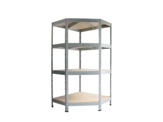 AR Shelving Estantería circular para grandes cargas con 4 estantes y sistema enchufable.37,49€