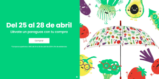 Paraguas Boboli gratis con compra +60€