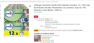 Pack x12 Colhogar Suavísimo Family Pack Pañuelos Faciales por 13.44€