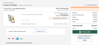 Motorola G73 de 8GB/256GB por 169,15€