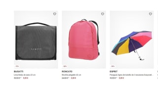 Recopilación de las rebajas de Maletas desde 6,95€