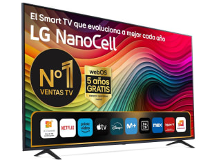 LG 75NANO81T6A 75" 4K NANOCELL Smart TV HDR10 WebOS24 Serie 81 Dolby Digital Plus por solo 799€